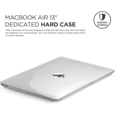 Protection Case  Macbook Air 13"/M1 (2020) Ultra Slim Elago - Clear